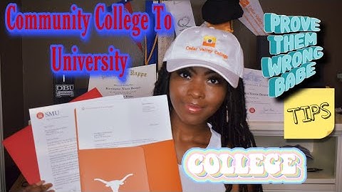 How to Successfully Transfer to University| From Community College to Dream School| College Journey
