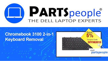 Dell Chromebook 3100 2-In-1 (P30T001) Keyboard How-To Video Tutorial
