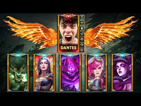 100% Cdr Hecarim Vs. 5 Challenger Players (ft. Dantes)