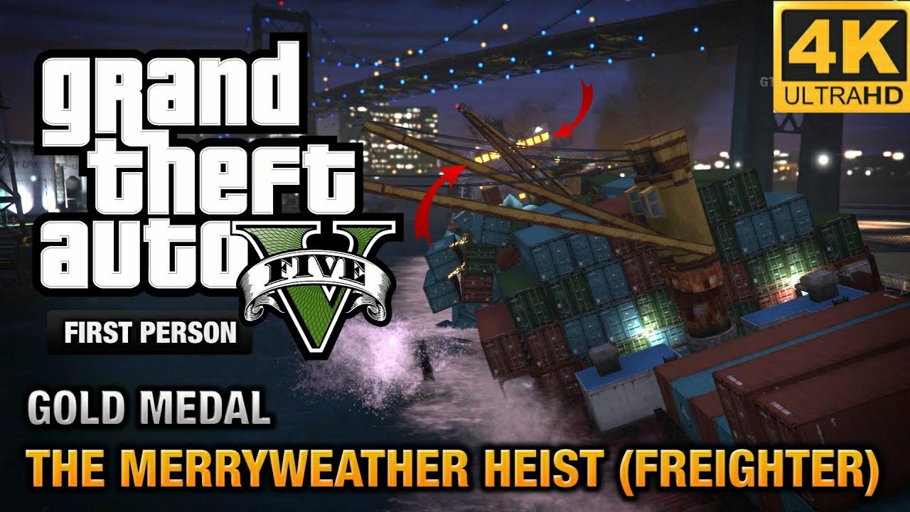 GTA 5 Mission The Merryweather Heist 7 YouTube GTA 5 Mission The Merryweather Heist 7 YouTube