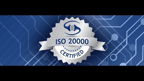 An Introduction to ISO 20000 What You Need to Know.