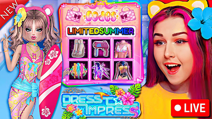 [DTI SUMMER UPDATE! 🏝️] JOIN For SECRET CODE, New MAP, ITEMS & SECRETS! | ROBLOX Dress to Impress
