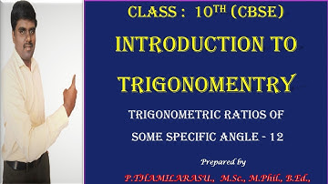 #Trigonometry  | COMPLEMENTARY ANGLES | INTRODUCTION TO TRIGONOMETRY | CLASS 10(CBSE) | PART - 1