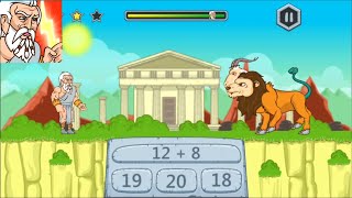 | Zeus vs Monster: math game (chimera stage) | Android gameplay screenshot 3