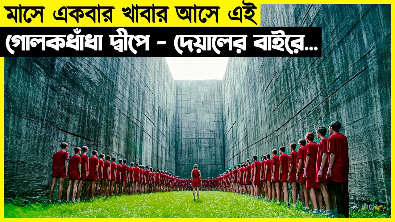 মাসে একবার খাবার আসে এই গোলকধাঁধা দ্বীপে - দেয়ালের বাইরে কি আছে কেউ জানেনা !