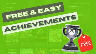 Free Xbox Games With Free Achievements - 2023