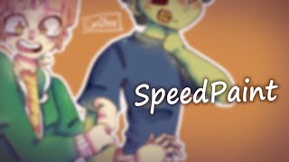 Alex & N from Boyfriend Of The Dead | SpeedPaint