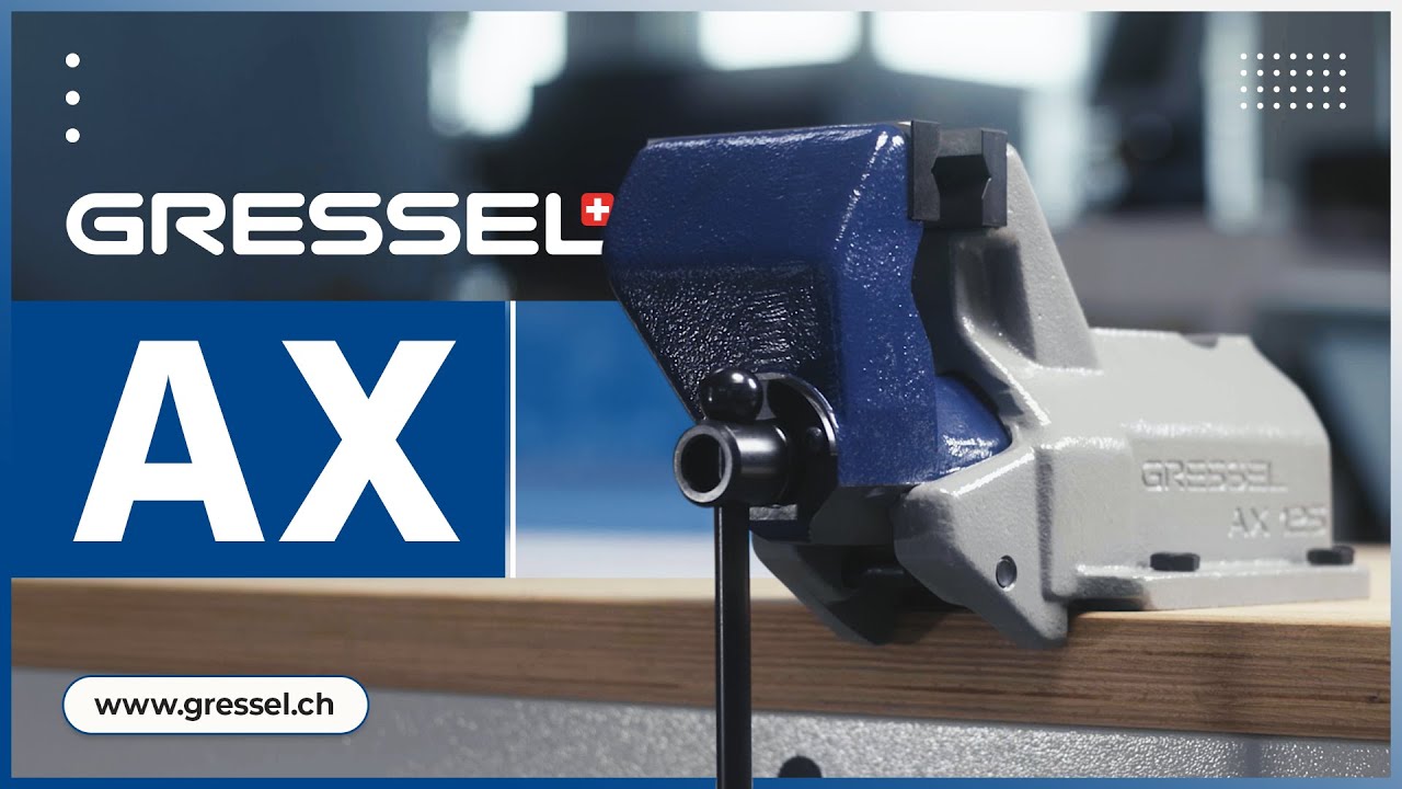 Features AX Schraubstock in unter 2 Minuten | Features AX vise in less than 2 minutes