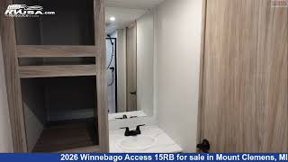 Beautiful 2026 Winnebago Access Travel Trailer RV For Sale in Mount Clemens, MI | RVUSA.com