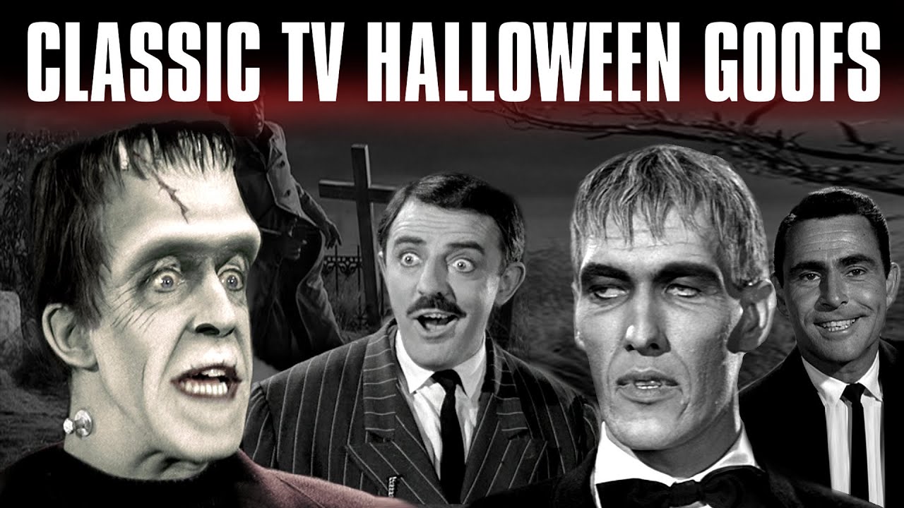 Classic TV Halloween Goofs and Bloopers YouTube