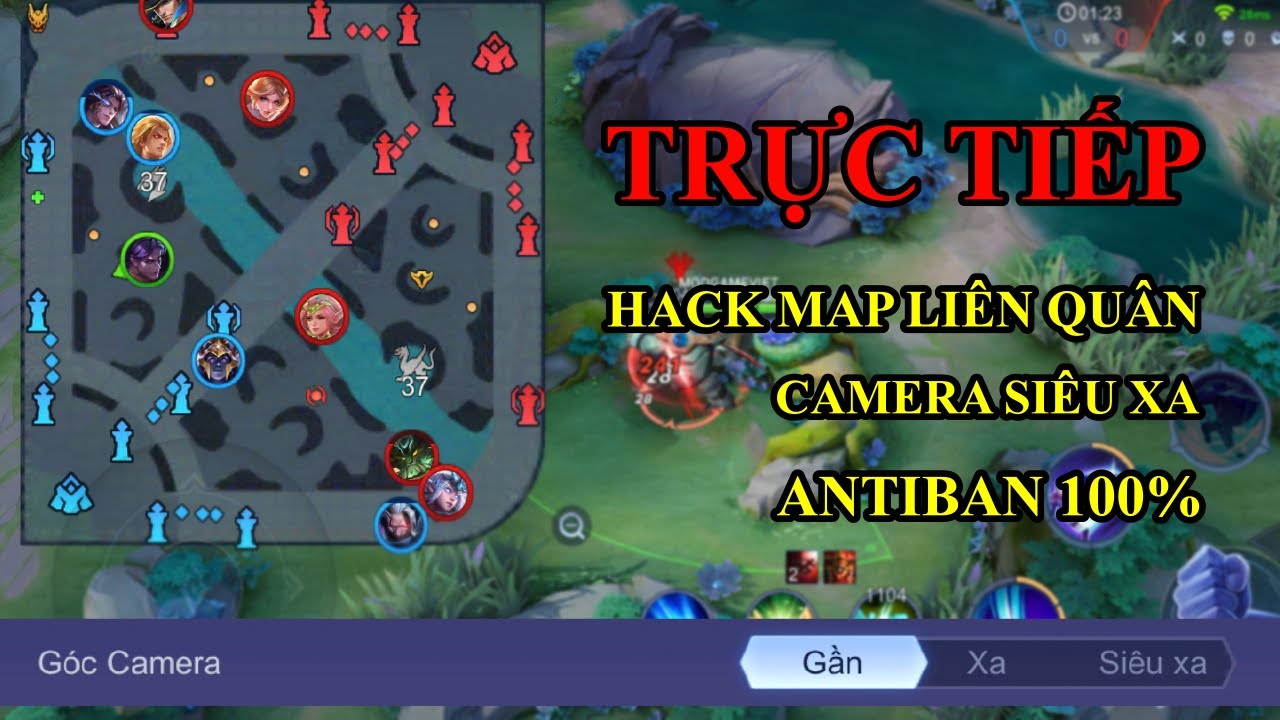 H.a.c.k Map Liên Quân Mobile Mùa 23 | Android + iOS | Antiban 100% Chống Tố Cáo | Mới Nhất