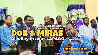 Forum Pemuda Kristen Di Tanah Papua Tolak DOB Dan Melarang Jual Tanah.