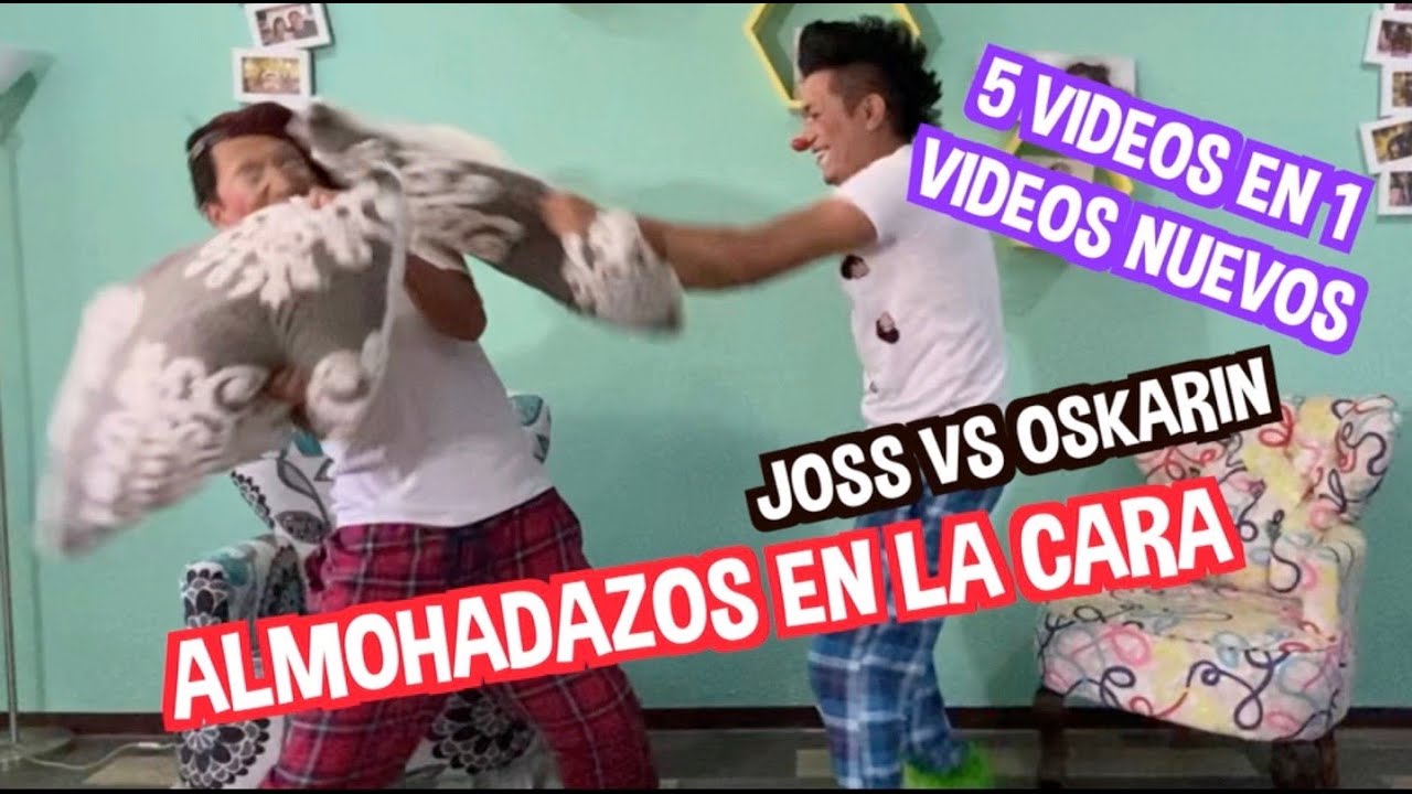 ALMOHADAZOS EN LA CARA / 5 VIDEOS EN 1 / VIDEOS NUEVOS / LOS DESTRAMPADOS