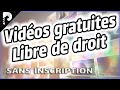 Top 2 sites de vidéos gratuites et libres de droit en 2023
