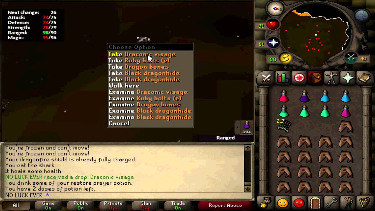 visage drop osrs YouTube