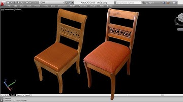 AUTOCAD 3D CHAIR | 3D CHAIR