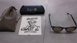 ～KARBE動画～【DAPPER'S】GROOVER Wname Eyewear Type LUKE