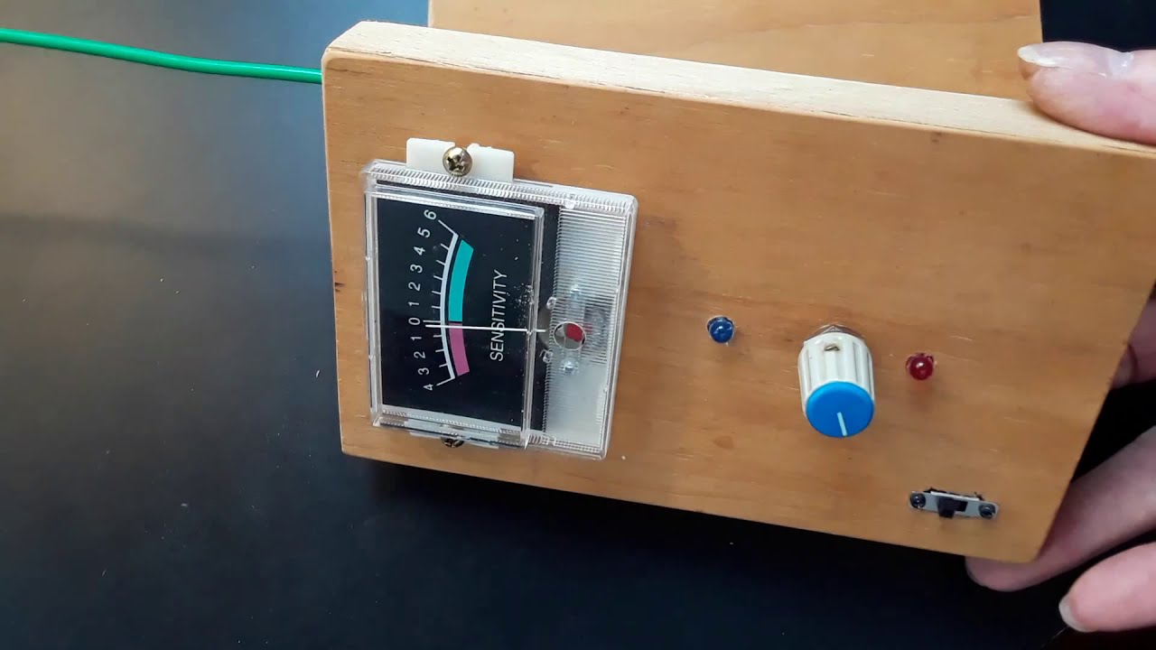 Make a RF FIELD STRENGTH METER !!! circuit schematic diagram - YouTube