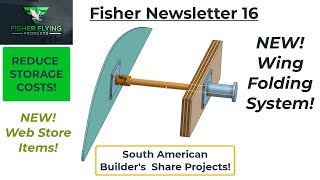 NEW WING FOLDING SYSTEM! - WEB STORE BLING! -  ELECTRIC DRIVE UPDATE! -- WOOD TESTING UPDATE! - MORE