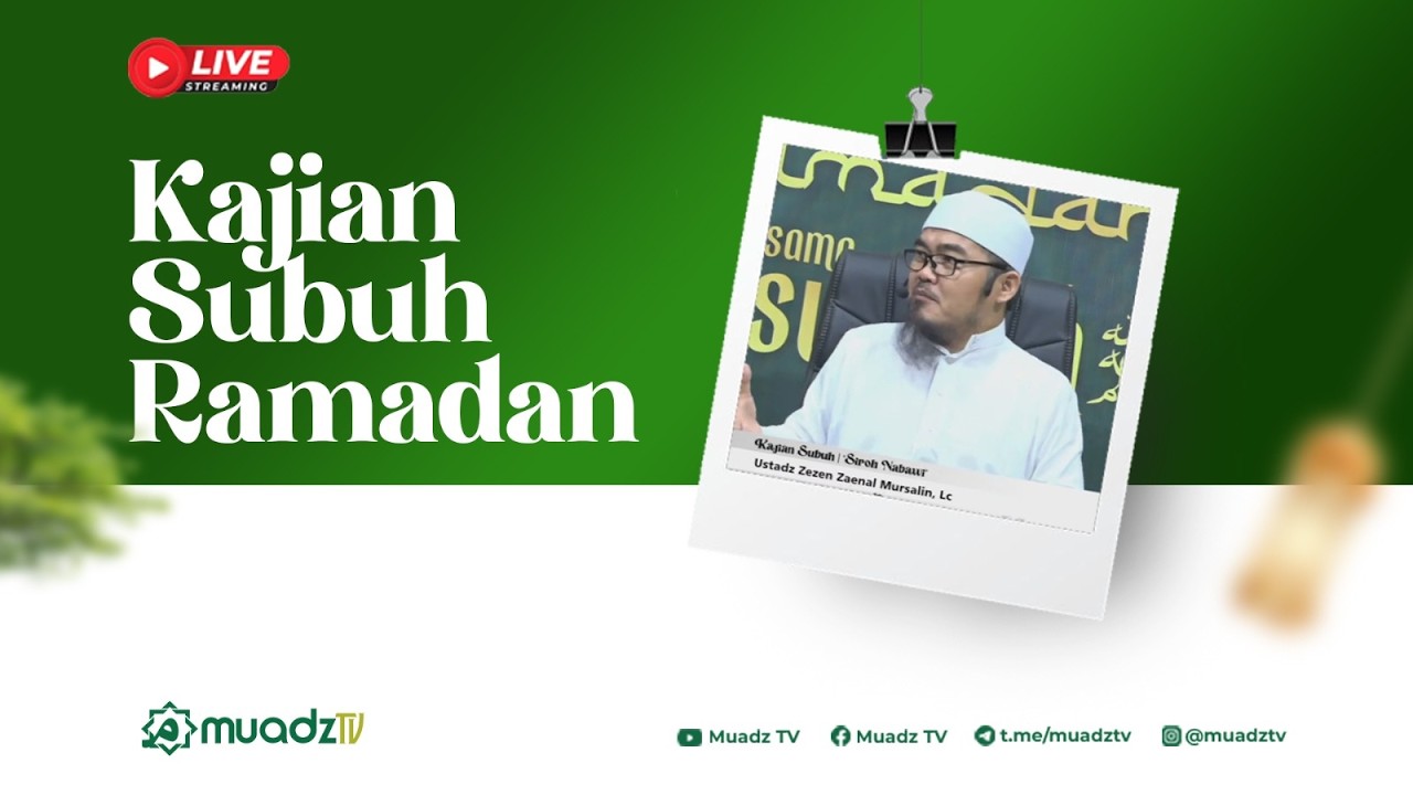 🔴 [LIVE] KAJIAN SUBUH #18 | SYEKH DR. FAHD ASH SHAMMARI