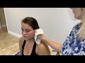 EAR Cracking for Facial Pressure Causing Headaches - Scalp Massage, Face Scraping, & Neck CRUNCHES