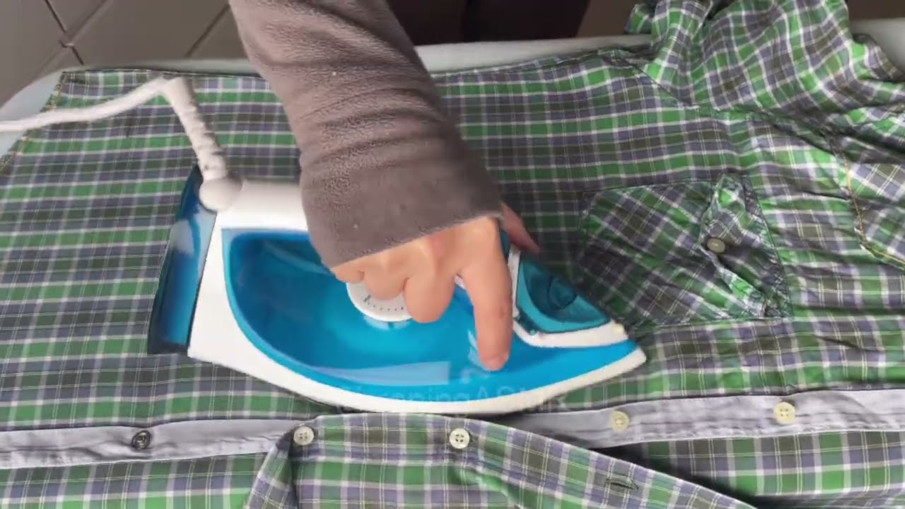 Ironing ASMR Shirt #ironingasmr 