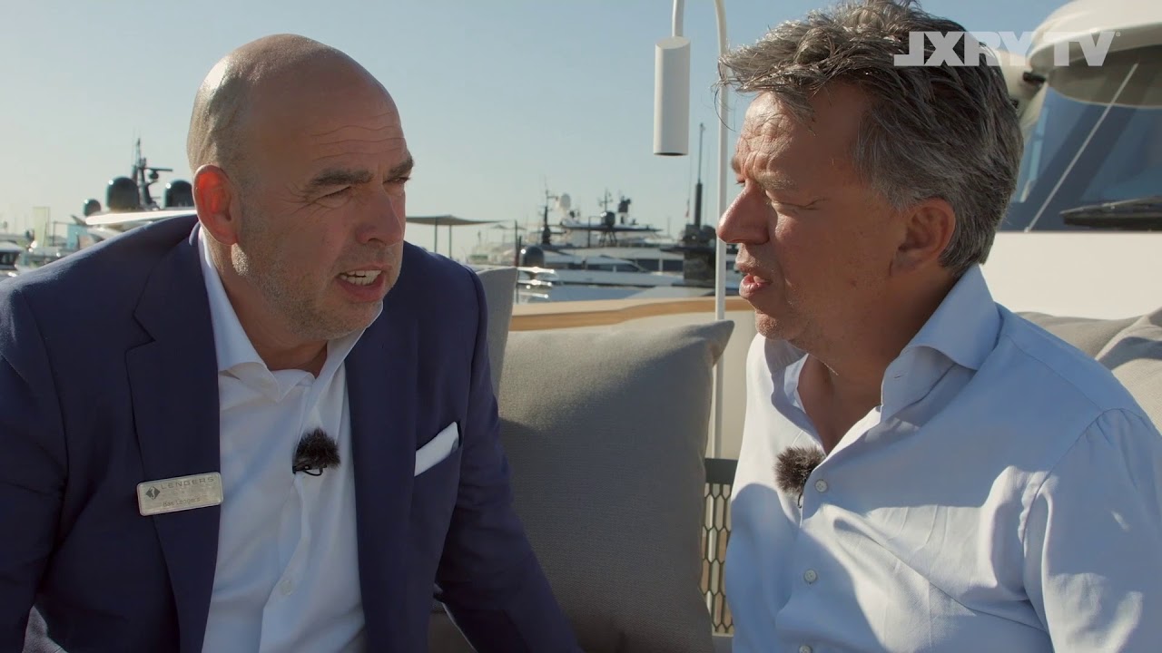 Bas Lengers interviewed by Yves Gijrath (LXRY TV) during Cannes Yachting Festival 2019