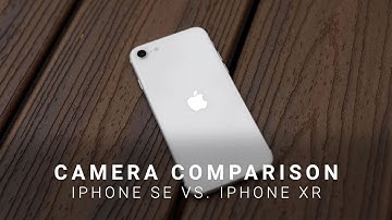 iPhone SE vs iPhone XR - Camera Comparison