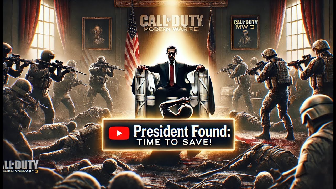 COD MW3: Rescue the President #4 | Mind the Gap & Goalpost | No ...