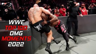 WWE TOP 100 OMG MMOMENTS 2022 PART 1