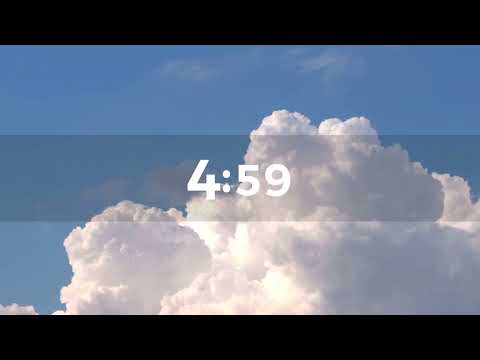下課休息10分鐘(天空版)：Youtube無版權音樂與Pexels CC0影片素材