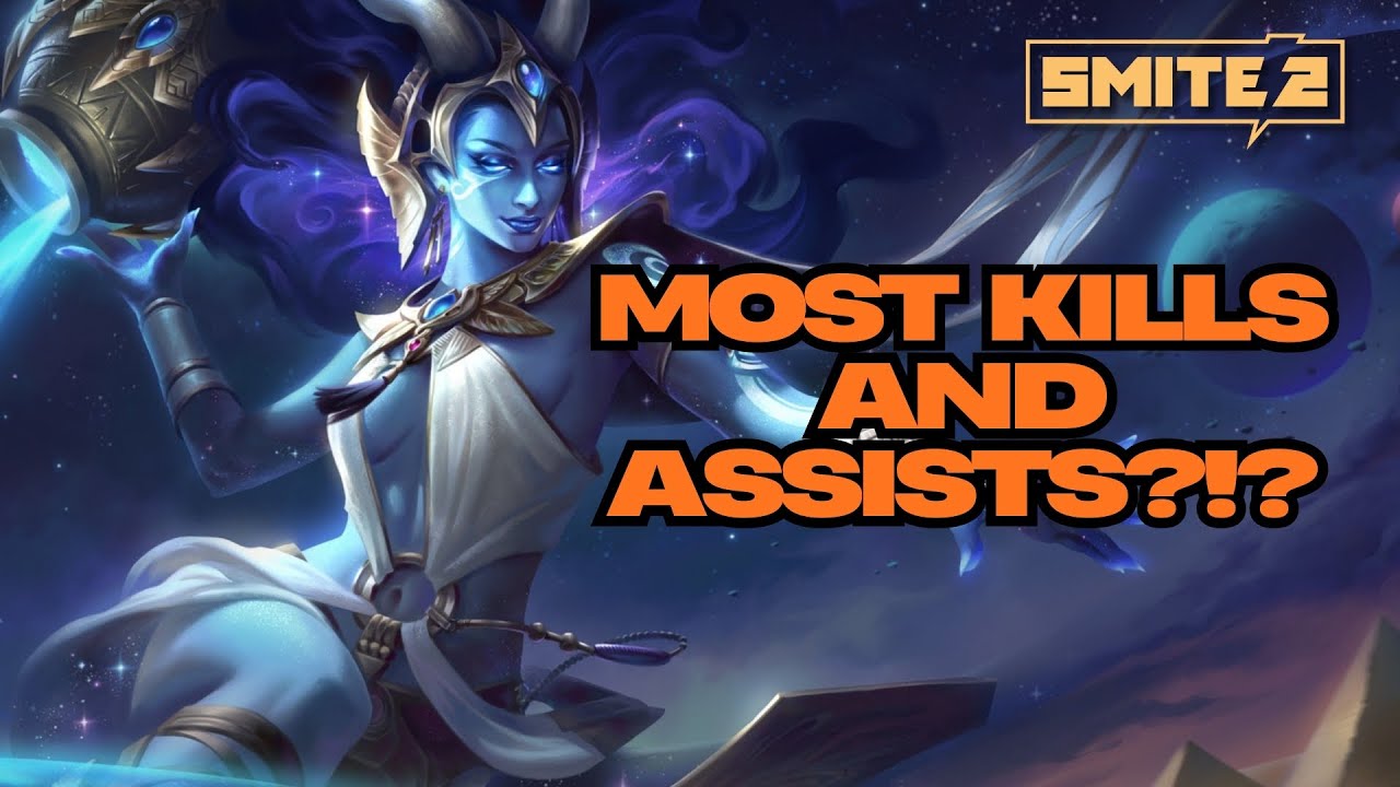 БОЛЬШЕ ВСЕГО УБИЙСТВ И ПОМОЩЕЙ В ИГРЕ?!? SMITE 2 NUT