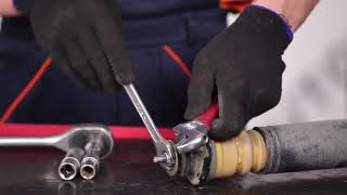 How to change rear strut mount on BMW 3 E36 TUTORIAL | AUTODOC