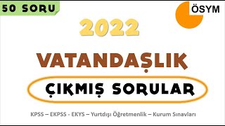 VATANDAŞLIK ÇIKMIŞ SORULARI SERİSİ - 1 #kpss2022 #ekpss2022 #ekys #çıkmışsorular #önlisans #lisans screenshot 3