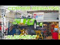 Corner weighting alignment flat floor caterham 7 northampton motorsport