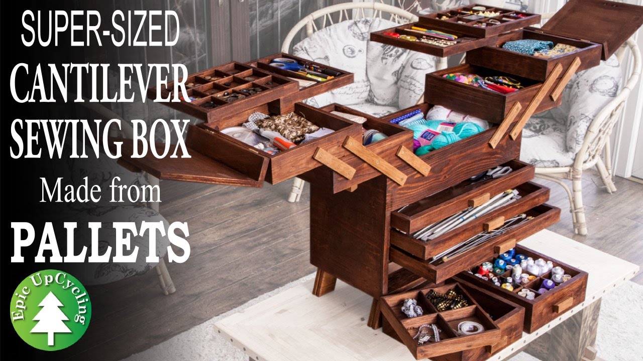 Sewing box 3 drawers