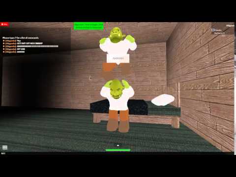 ROBLOX--Shrek simulator and music "WHAT ARE YOU DOING IN ...