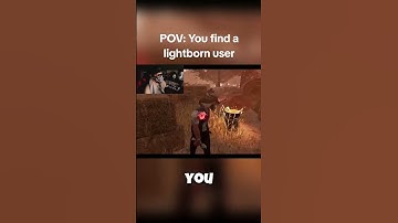 Bro found the lightborn user 😭 #dbd #deadbydaylight #dbdclips