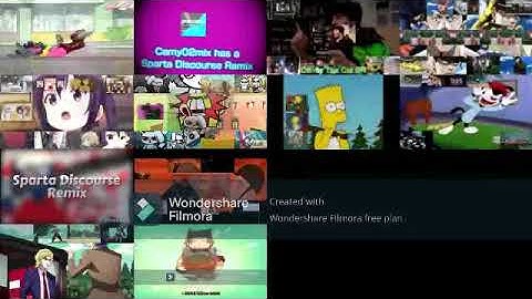 Sparta Discourse Remixes Side-By-Side Threeparison