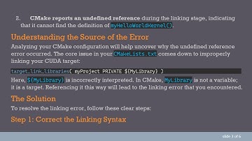 Resolving CMake CUDA C+ +  Linking Errors: Undefined Reference to someFunction()
