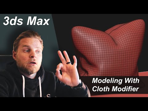 3ds Max Tutorial: Model a Perfect Cushion Using Cloth Modifier