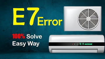 How to fix E7 error code in midea split air conditioner.ARMANE C M TV.@armanecmtv