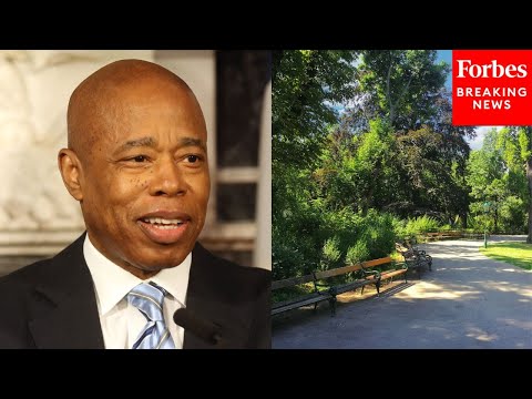 NYC Mayor Eric Adams Holds Press Briefing On Proposal To Increase The Number Of Green Spaces Episode cover