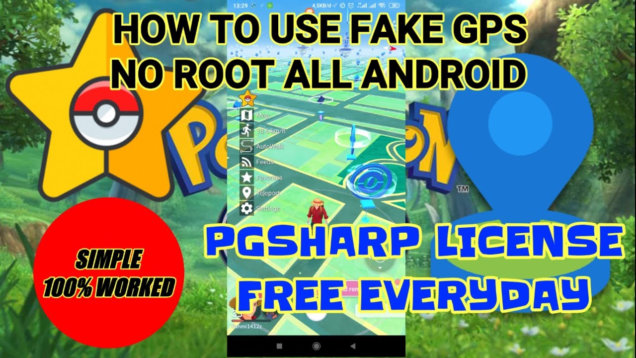 Pokemon Go New Working Fake GPS Joystick No more PGsharp