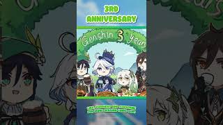 3rd Anniversary  Genshin Impact Comic Dub comicdub genshinimpact furina venti nahida zhongli
