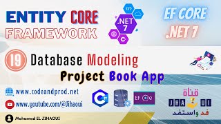 19 EntityFramework Core .NET 7 - Database modeling Project Book App #entityframeworkcore #dotnet7
