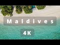 Maldives 4K | Beautiful relaxing music   surreal drone footage | The Maldives in 8K drone