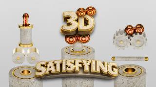 【4K】11+ Minutes of Satisfying 3D Physics for Stress Relief | | 0% to 100% SOFT Compilation screenshot 3