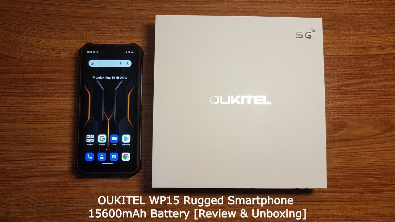 Oukitel WP15 15600 mAh Rugged Smartphone - Review & Unboxing - YouTube