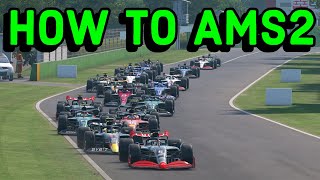 How to start with Automobilista 2 (AMS2)